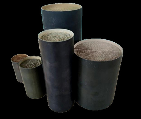 ODM OEM Catalytic Converter Ceramic Honeycomb Rare Earth Precious Metal Coated